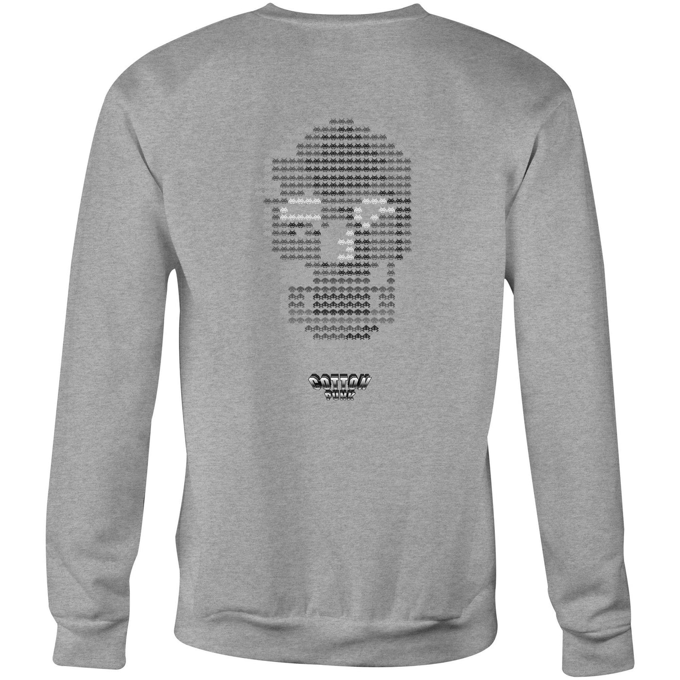 DEATH INVADERS - Mens Sweatshirt - BACK PRINT