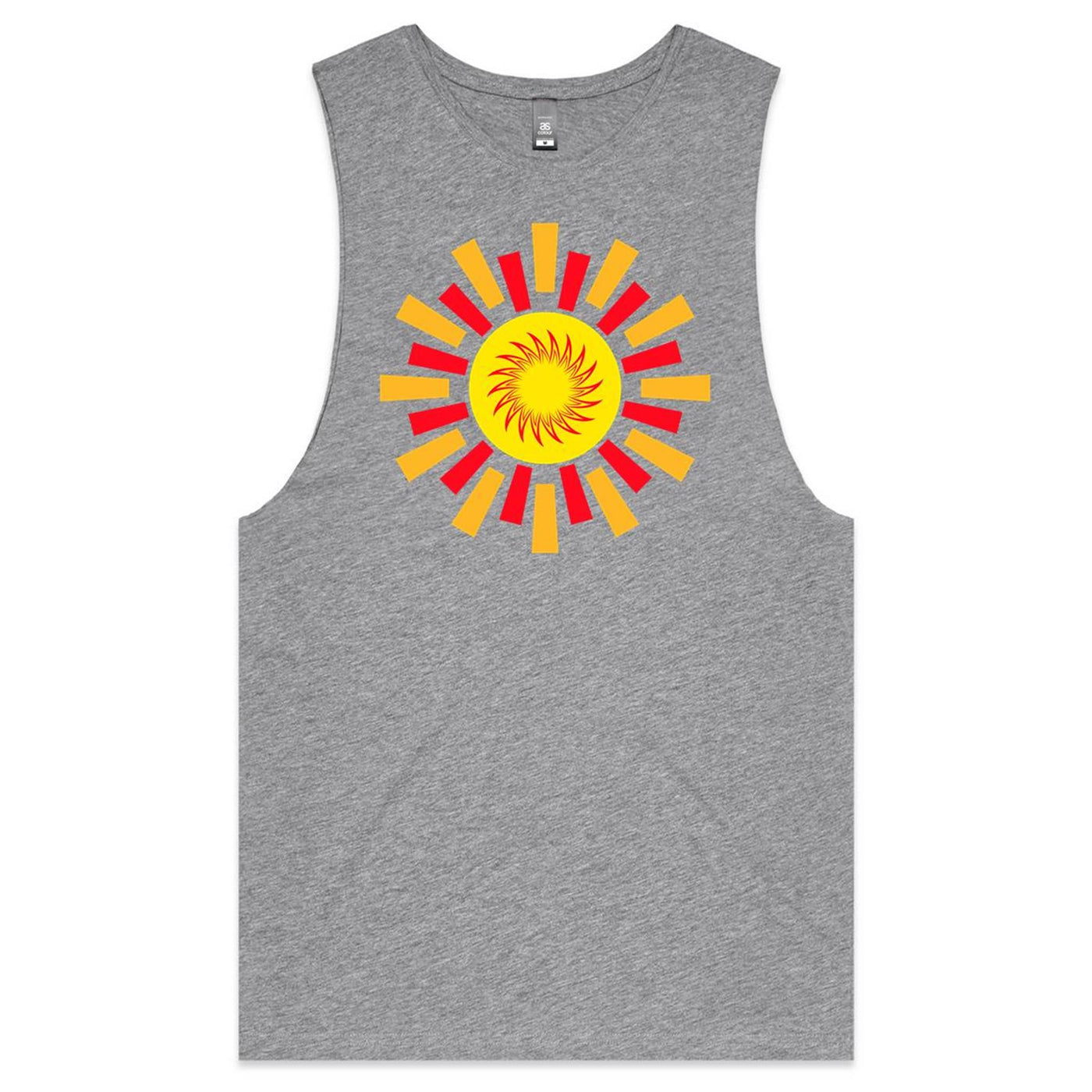 SUNDANCE II (R) - Mens Sleeveless T-Shirt - FRONT PRINT