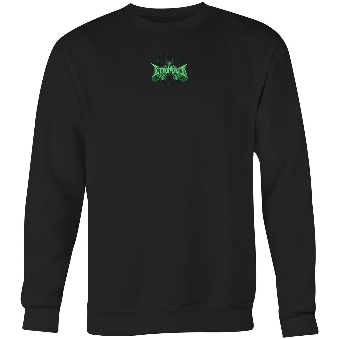 DEATHMOTH II - Mens Sweatshirt - BACK PRINT