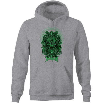 DEATHMOTH II - Mens Pocket Hoodie - FRONT PRINT