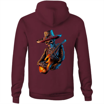 MARIACHI 2 - Mens Pocket Hoodie - BACK PRINT