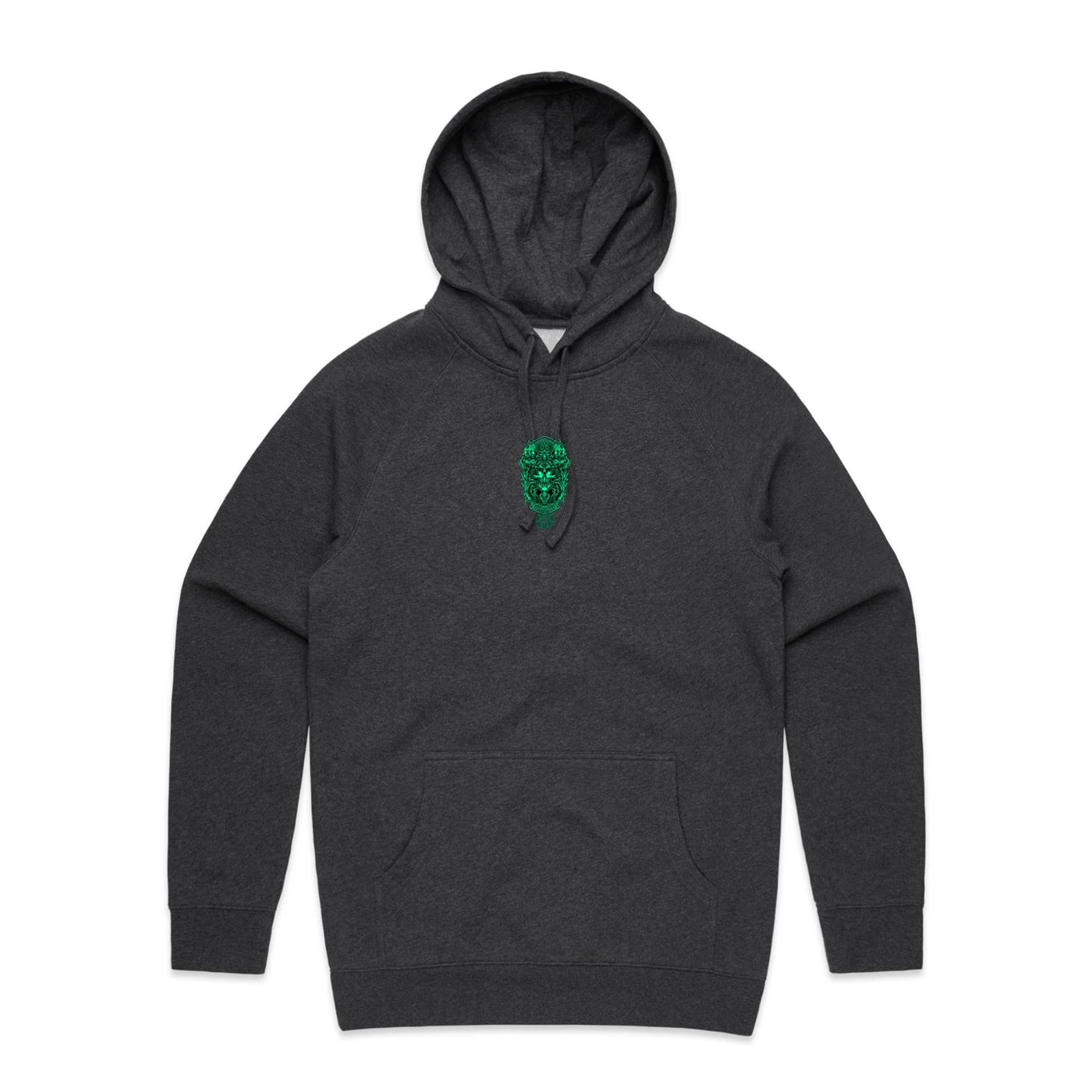 RISING II - Mens Pocket Hoodie - BACK PRINT