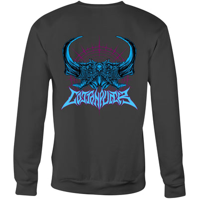 BLACK SPELL II - Mens Sweatshirt - BACK PRINT