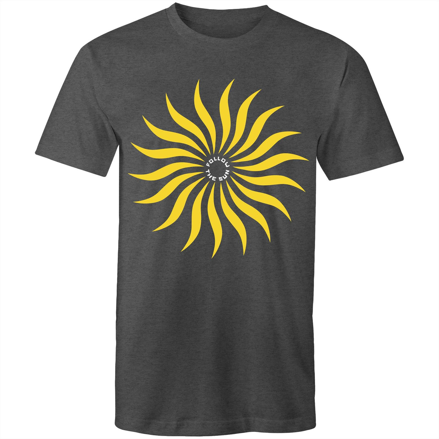 FOLLOW THE SUN II - Mens T-Shirt - FRONT PRINT