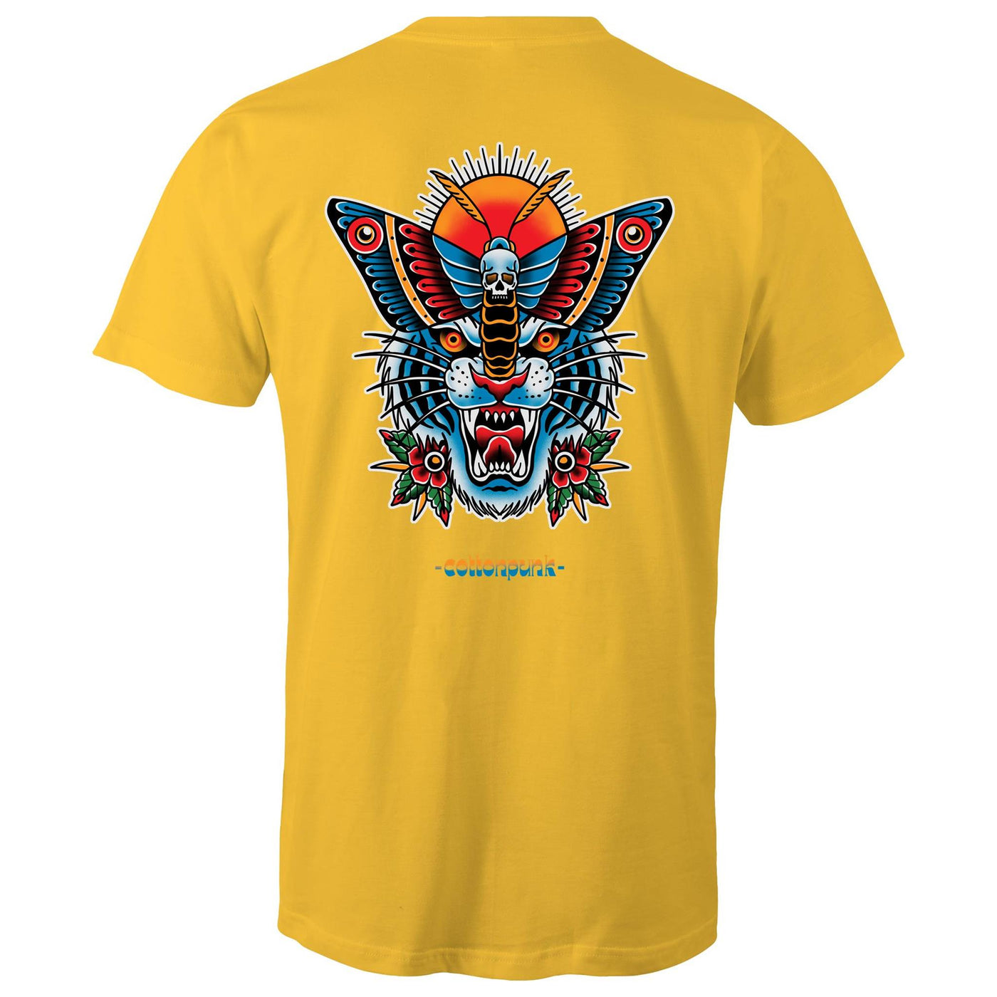 TIGERMOTH - Mens T-Shirt - BACK PRINT