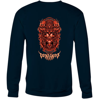 SCREAM IN THE DARK II - Mens Sweatshirt - BACK PRINT