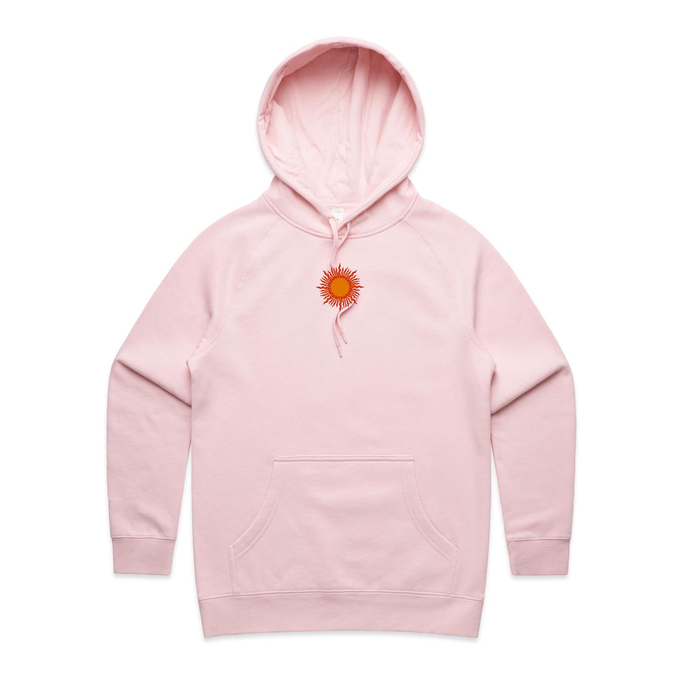 SUNSET VIBES (W) - Womens Pocket Hoodie - BACK PRINT