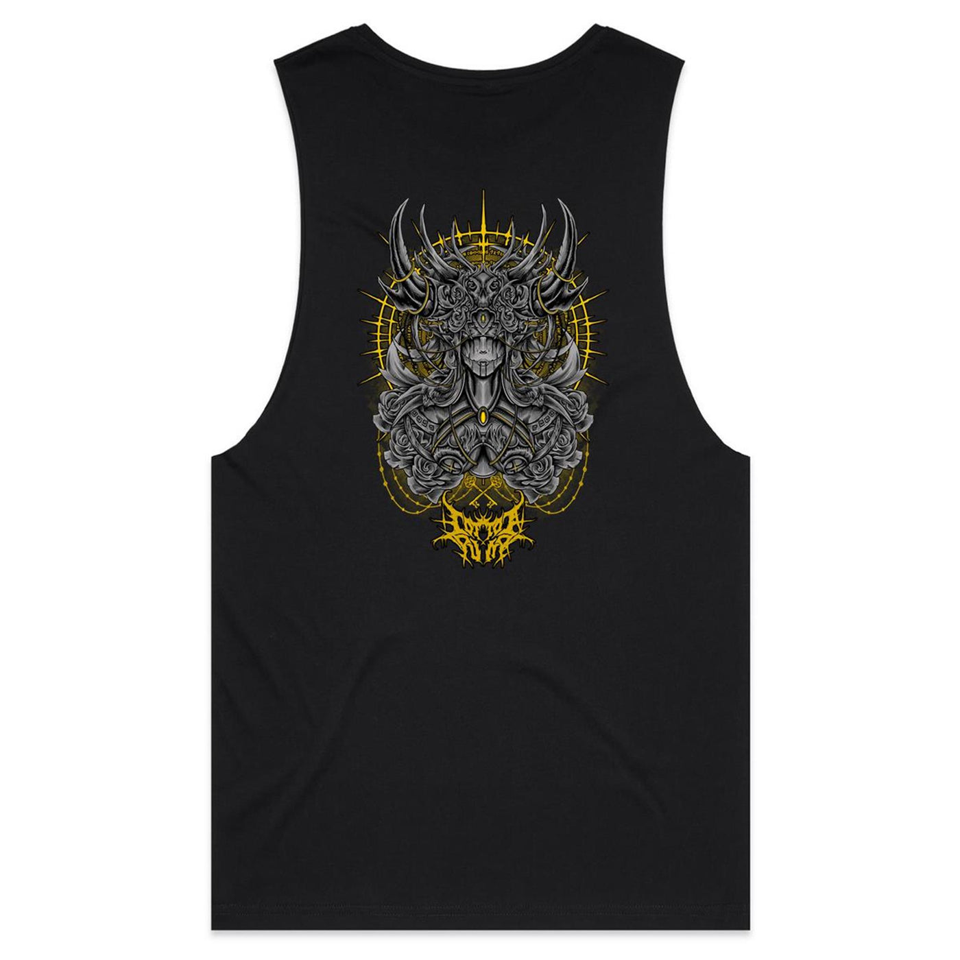 KEYMASTER - Mens Sleeveless T-Shirt - BACK PRINT