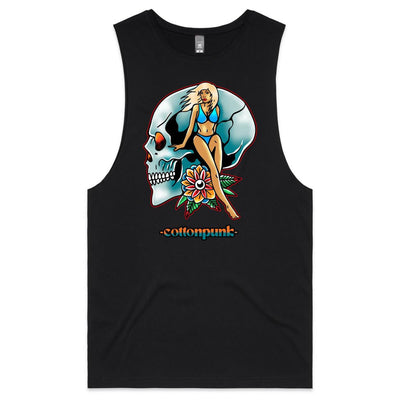 NEVER R.I.P - Mens Sleeveless T-Shirt - FRONT PRINT