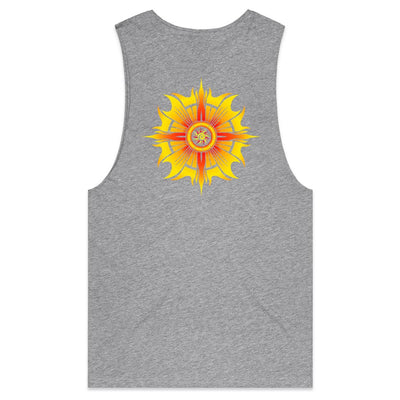 SUNDANCE - Mens Sleeveless T-Shirt - BACK PRINT