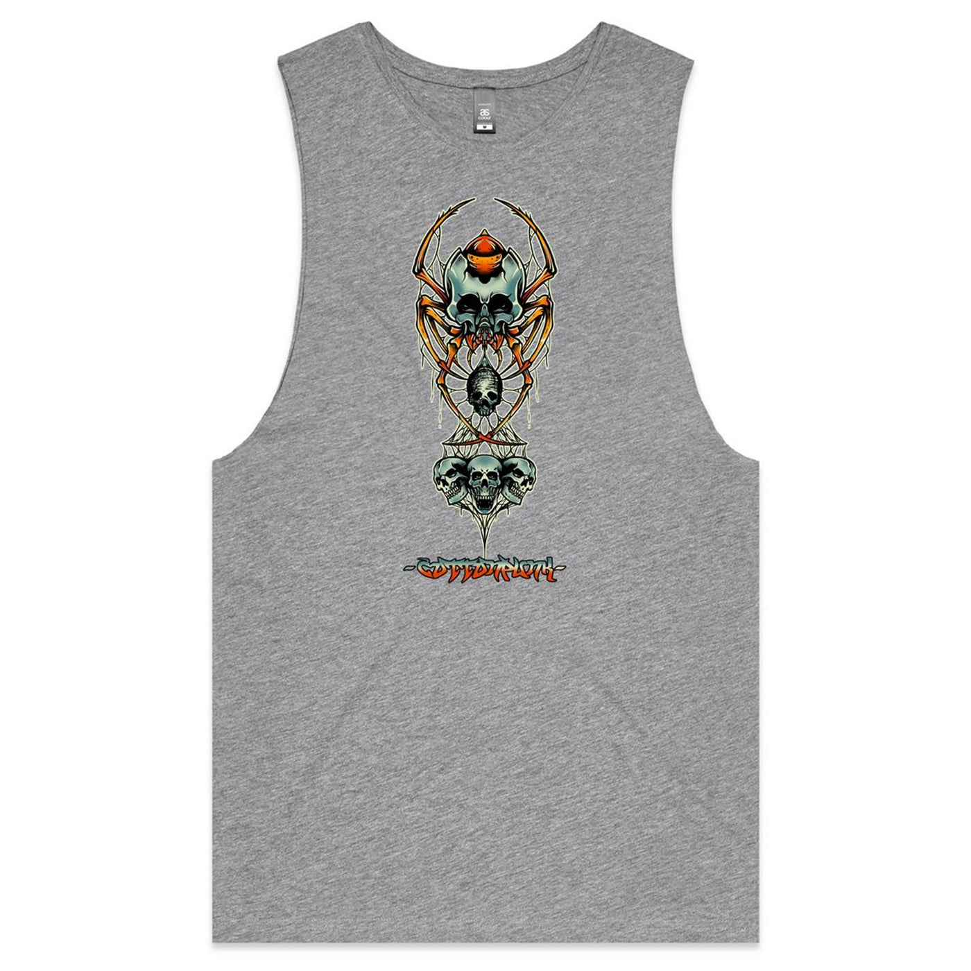 HUNTSMAN - Mens Sleeveless T-Shirt - FRONT PRINT