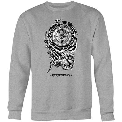 TIME KILLA 2 - Mens Sweatshirt - FRONT PRINT