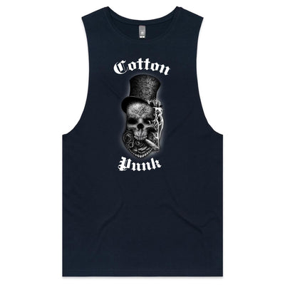 PLAY HARD - Mens Sleeveless T-Shirt - FRONT PRINT