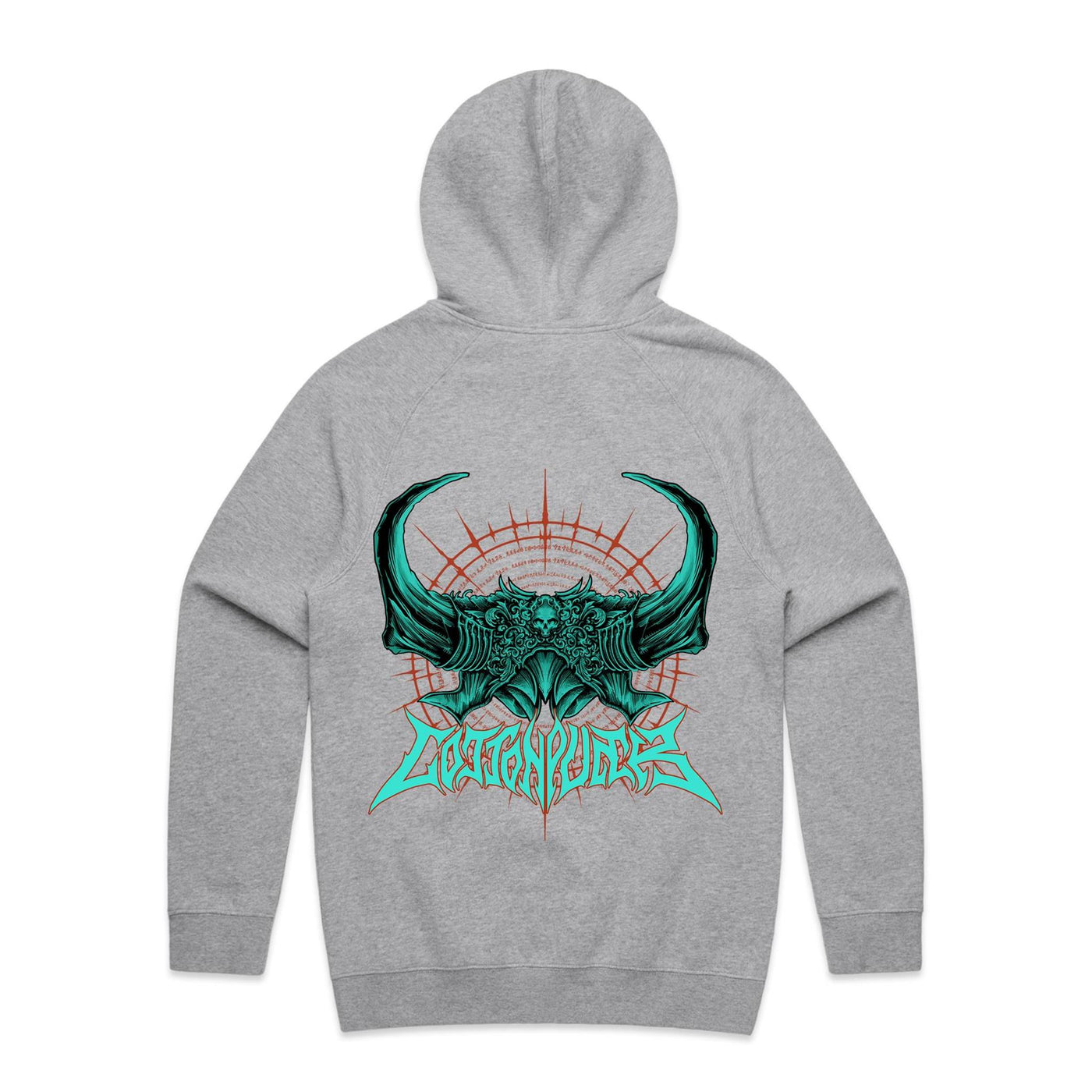 BLACK SPELL III - Mens Pocket Hoodie - BACK PRINT