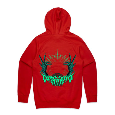 RISING II - Mens Pocket Hoodie - BACK PRINT