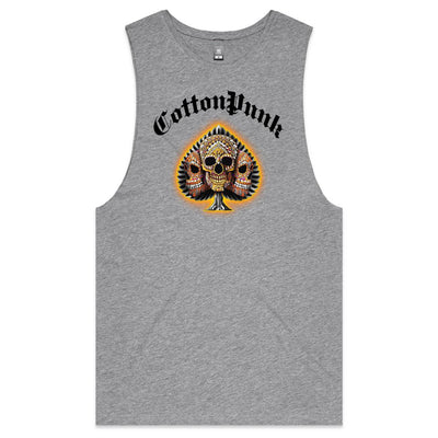 SUPPORT YOUR DEALER II - Mens Sleeveless T-Shirt - FRONT PRINT