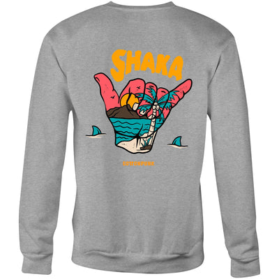 SHAKA (W) - Womens Sweatshirt - BACK PRINT