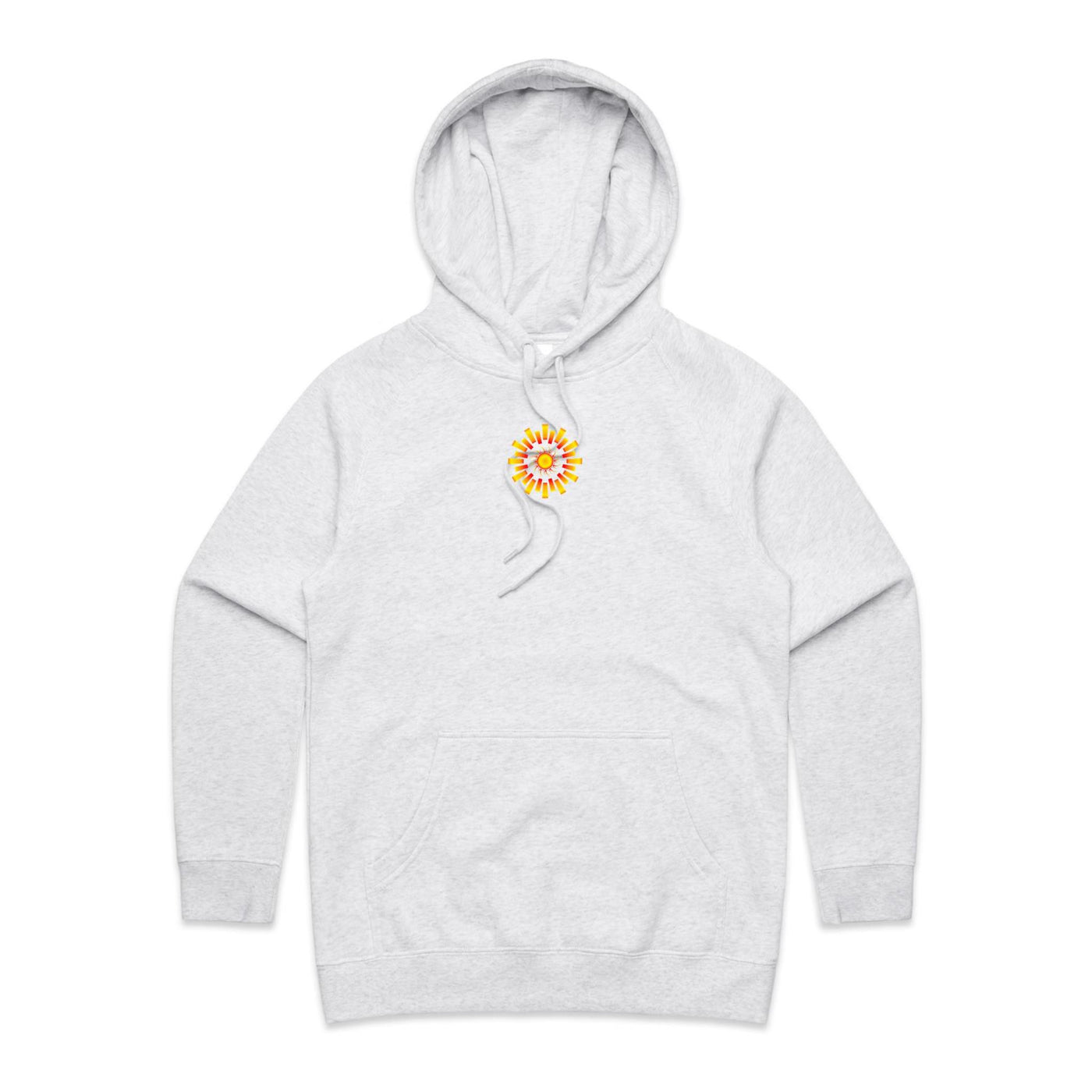 SUNDANCE (W) - Womens Pocket Hoodie - BACK PRINT