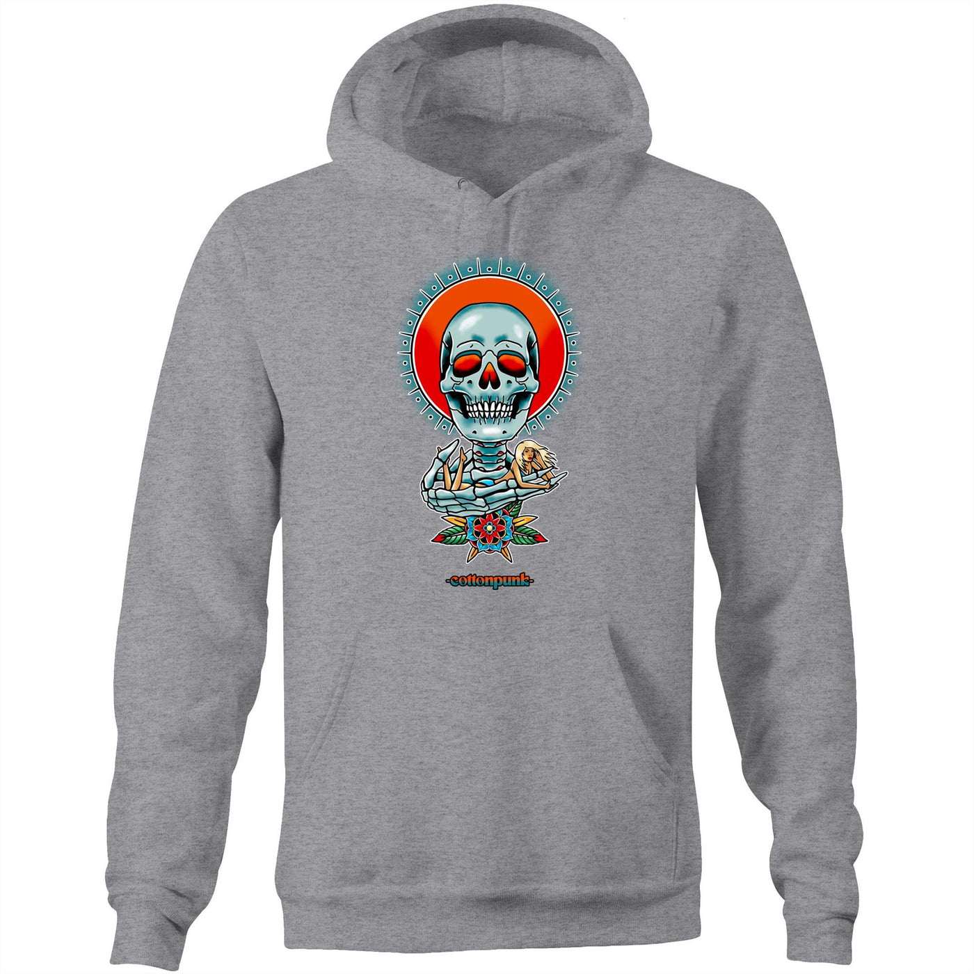 HAVE A NICE DEATH - Mens Pocket Hoodie - FRONT PRINT