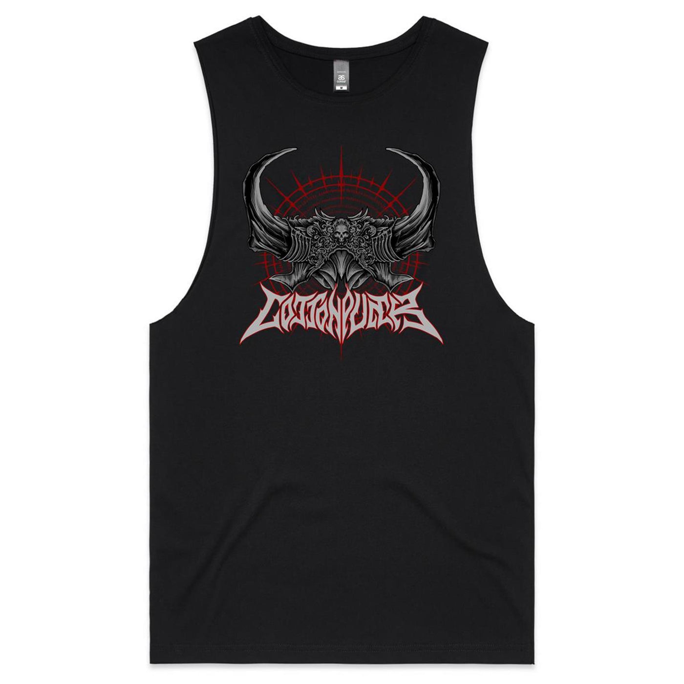 BLACK SPELL - Mens Sleeveless T-Shirt - FRONT PRINT