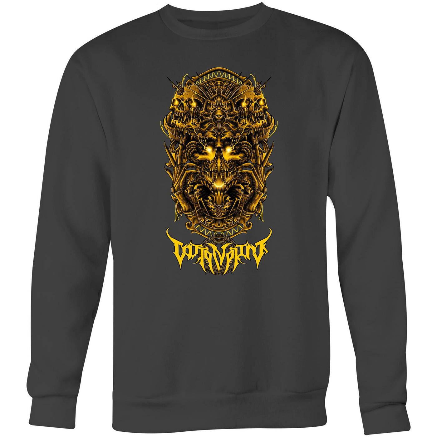 SCREAM IN THE DARK III - Mens Sweatshirt - FRONT PRINT