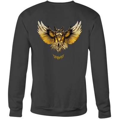 SILENT HUNTER - Mens Sweatshirt - BACK PRINT