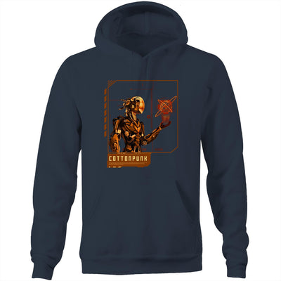 AI CONTROL II - Mens Pocket Hoodie - FRONT PRINT