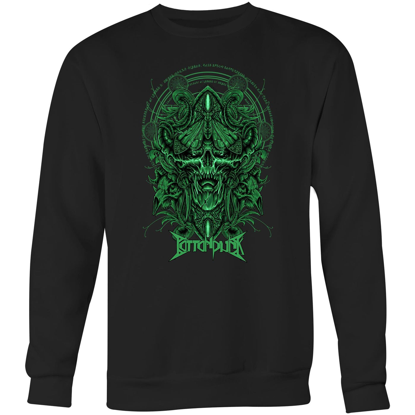 DEATHMOTH II - Mens Sweatshirt - FRONT PRINT