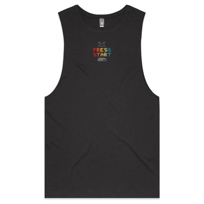 GAMING LEGEND - Mens Sleeveless T-Shirt - BACK PRINT