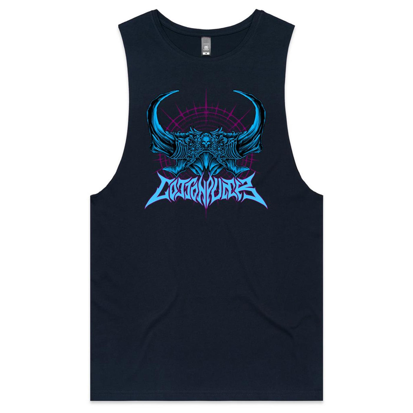 BLACK SPELL II - Mens Sleeveless T-Shirt - FRONT PRINT