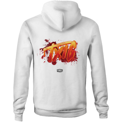 TXIC - Mens Pocket Hoodie - BACK PRINT