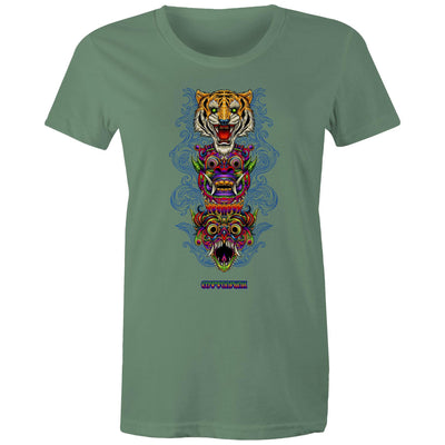 BALI SPIRITS (W) - Womens T-Shirt - FRONT PRINT