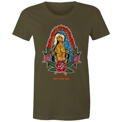 PRAY FOR BETTER TIMES (W) - Womens T-Shirt - FRONT PRINT