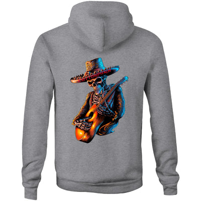 MARIACHI 2 - Mens Pocket Hoodie - BACK PRINT