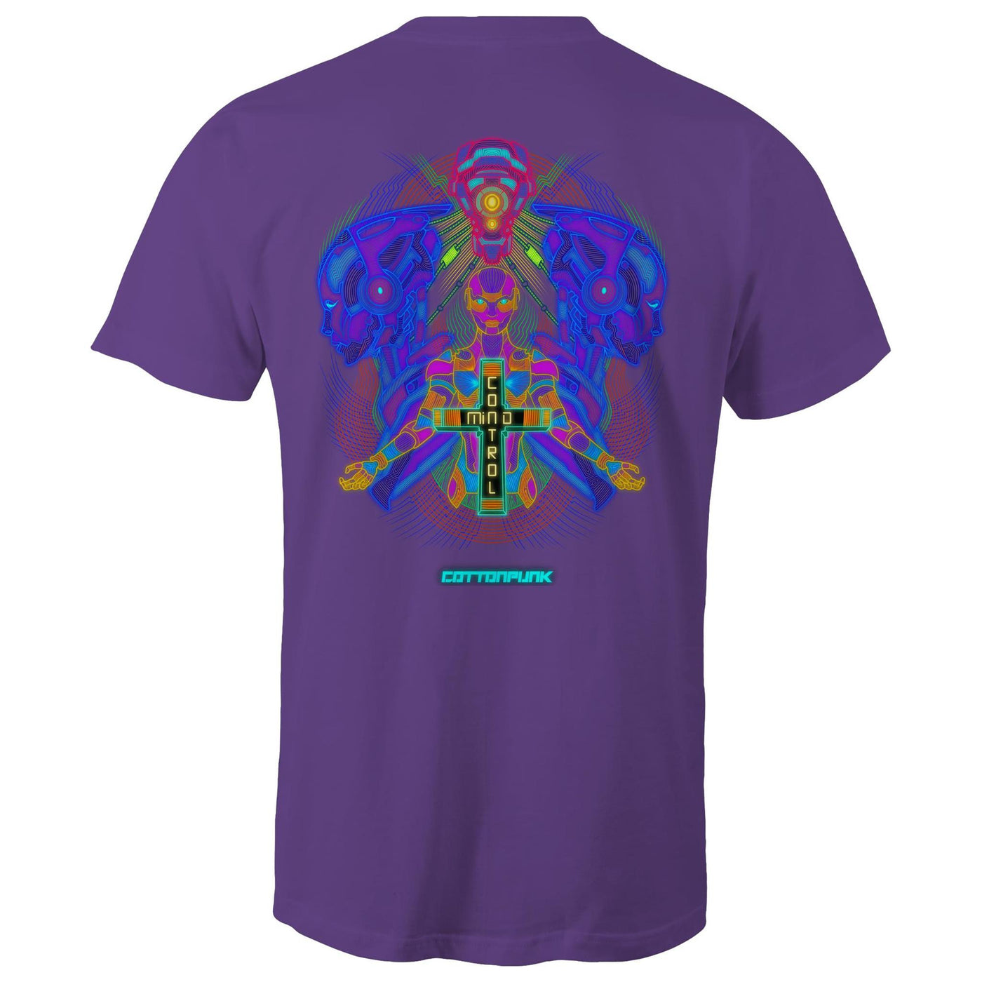 MIND CONTROL - Mens T-Shirt - BACK PRINT