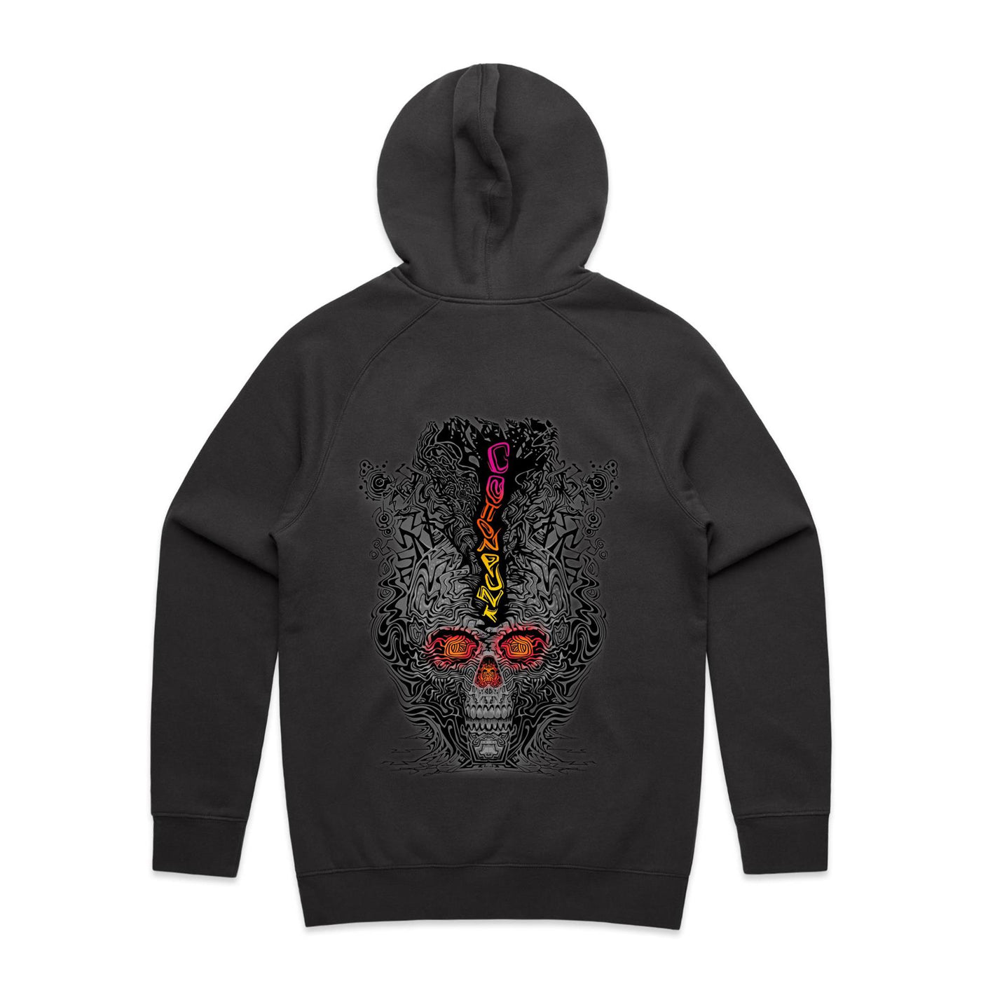 FRAGMENTED DETOX - Mens Pocket Hoodie - BACK PRINT