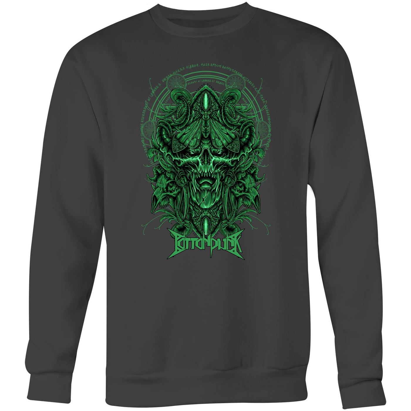 DEATHMOTH II - Mens Sweatshirt - FRONT PRINT