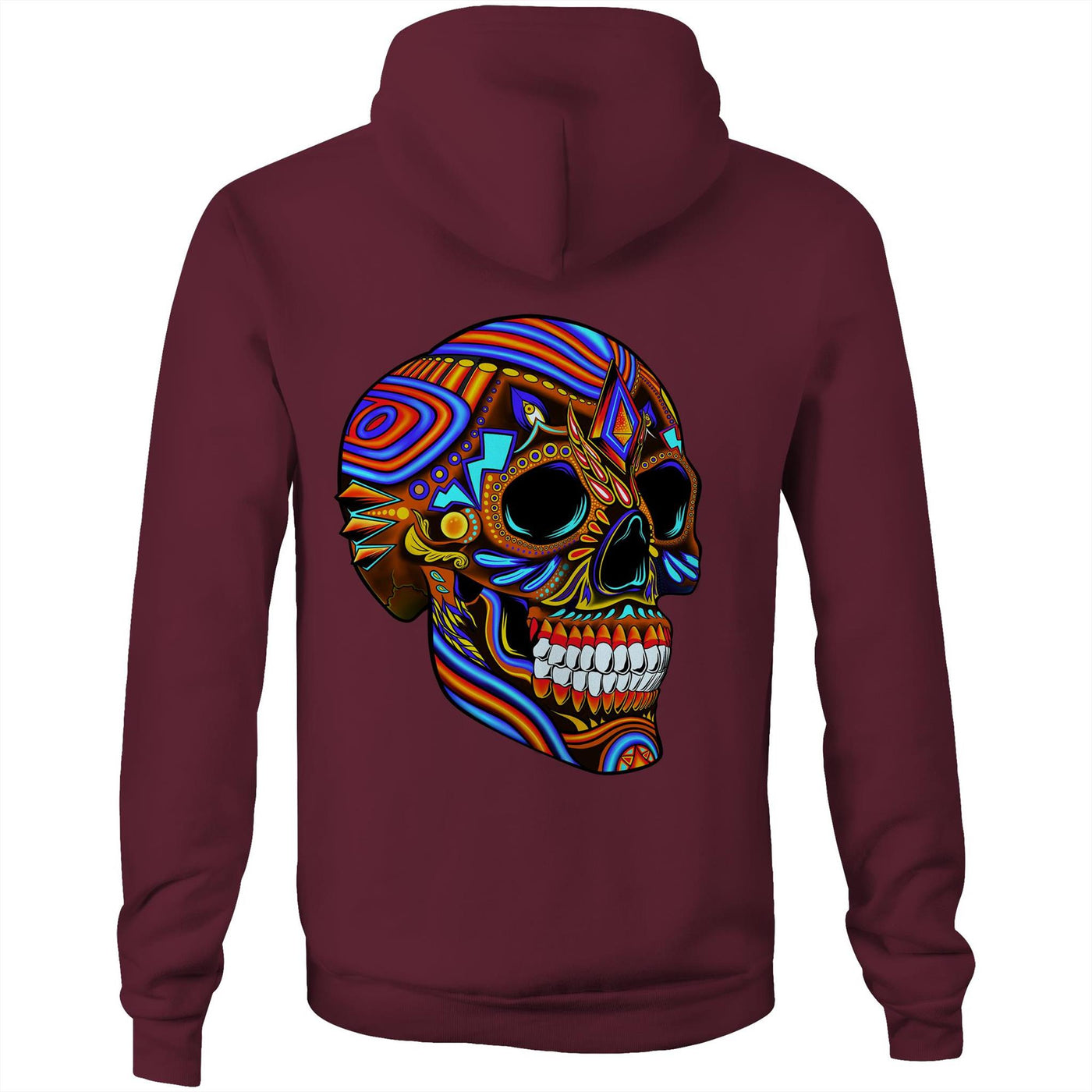 GET PUNK'D 2 - Mens Pocket Hoodie - BACK PRINT