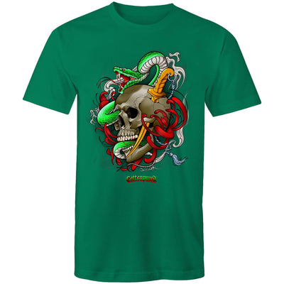 SNAKE - Mens T-Shirt - FRONT PRINT