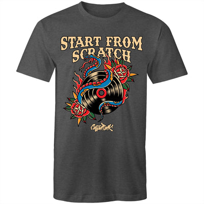 START FROM SCRATCH - Mens T-Shirt - FRONT PRINT