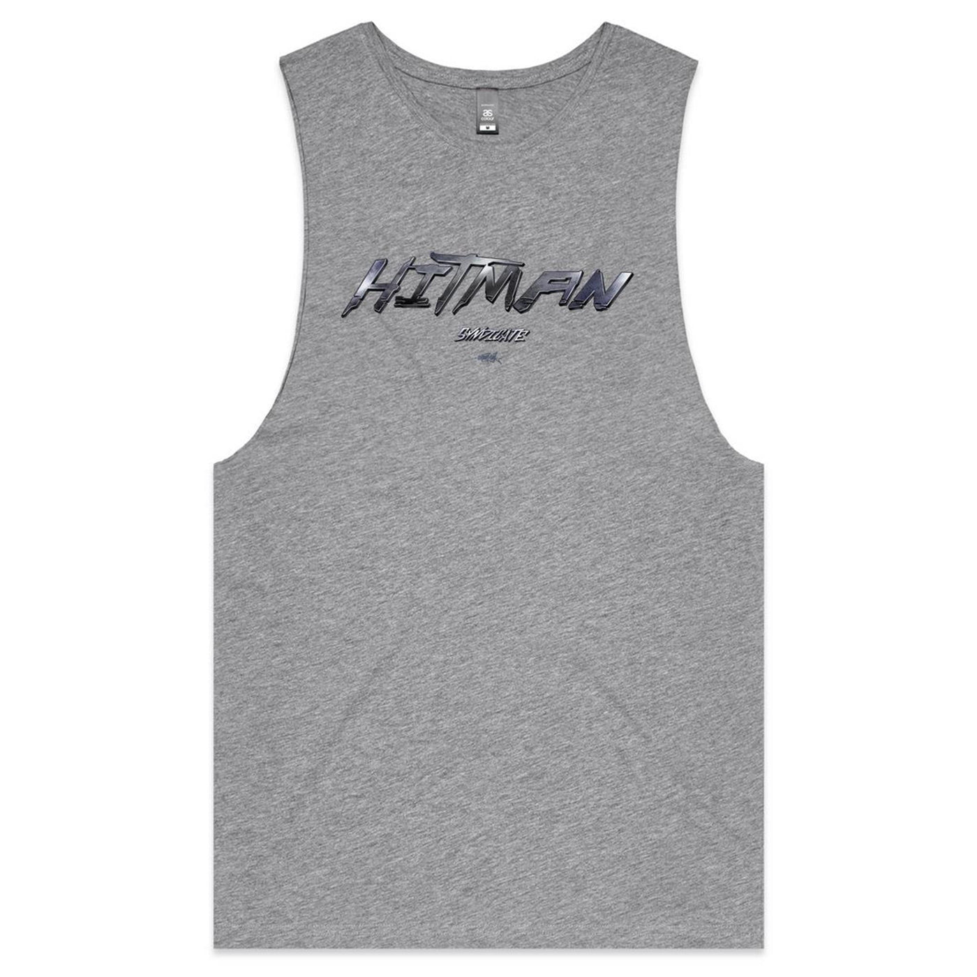 HITMAN - Mens Sleeveless T-Shirt - FRONT PRINT