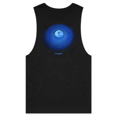 TETHER - Mens Sleeveless T-Shirt - BACK PRINT