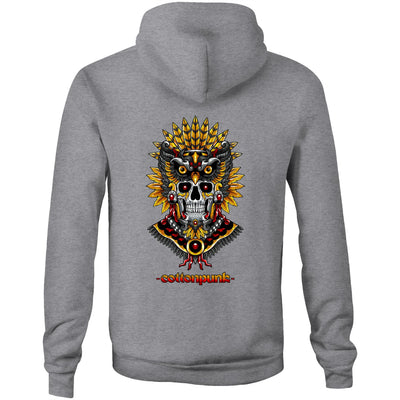 PRAY TO YOUR GODS - Mens Pocket Hoodie - BACK PRINT