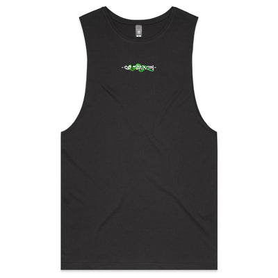 WARRIOR - Mens Sleeveless T-Shirt - BACK PRINT