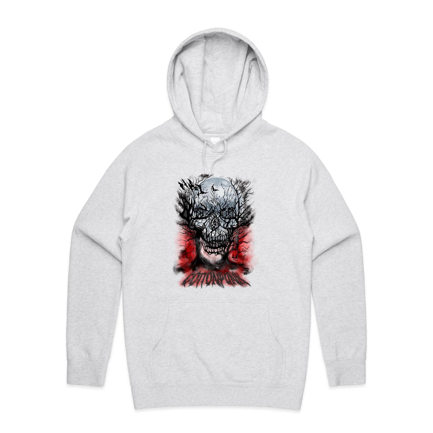 PIERCED SOUL - Mens Pocket Hoodie - FRONT PRINT