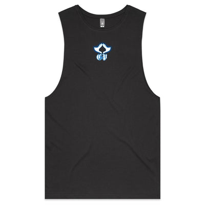 SUPPORT YOUR DEALER - Mens Sleeveless T-Shirt - BACK PRINT