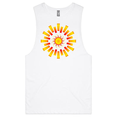 SUNDANCE (R) - Mens Sleeveless T-Shirt - FRONT PRINT