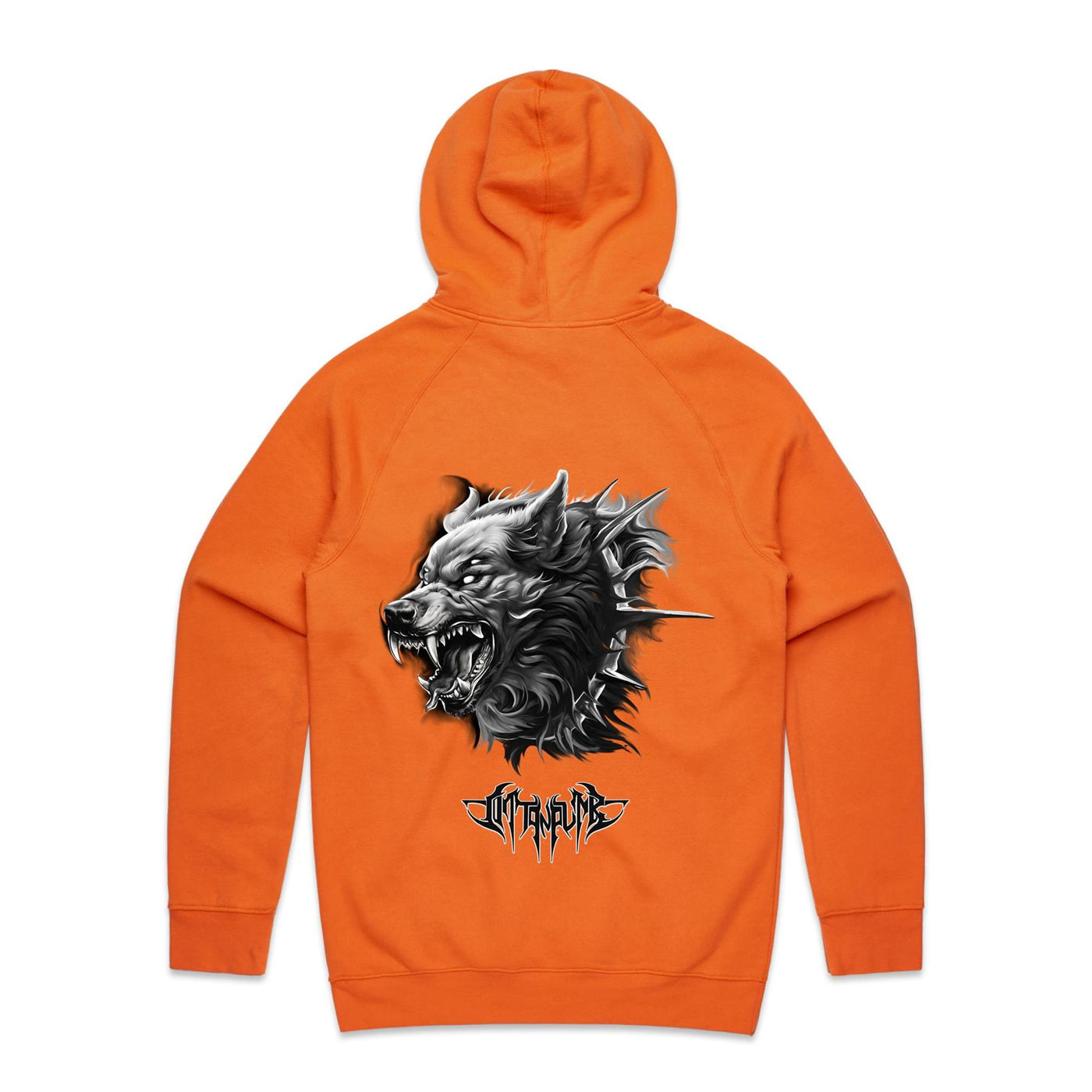 WEREWOLF - Mens Pocket Hoodie - BACK PRINT