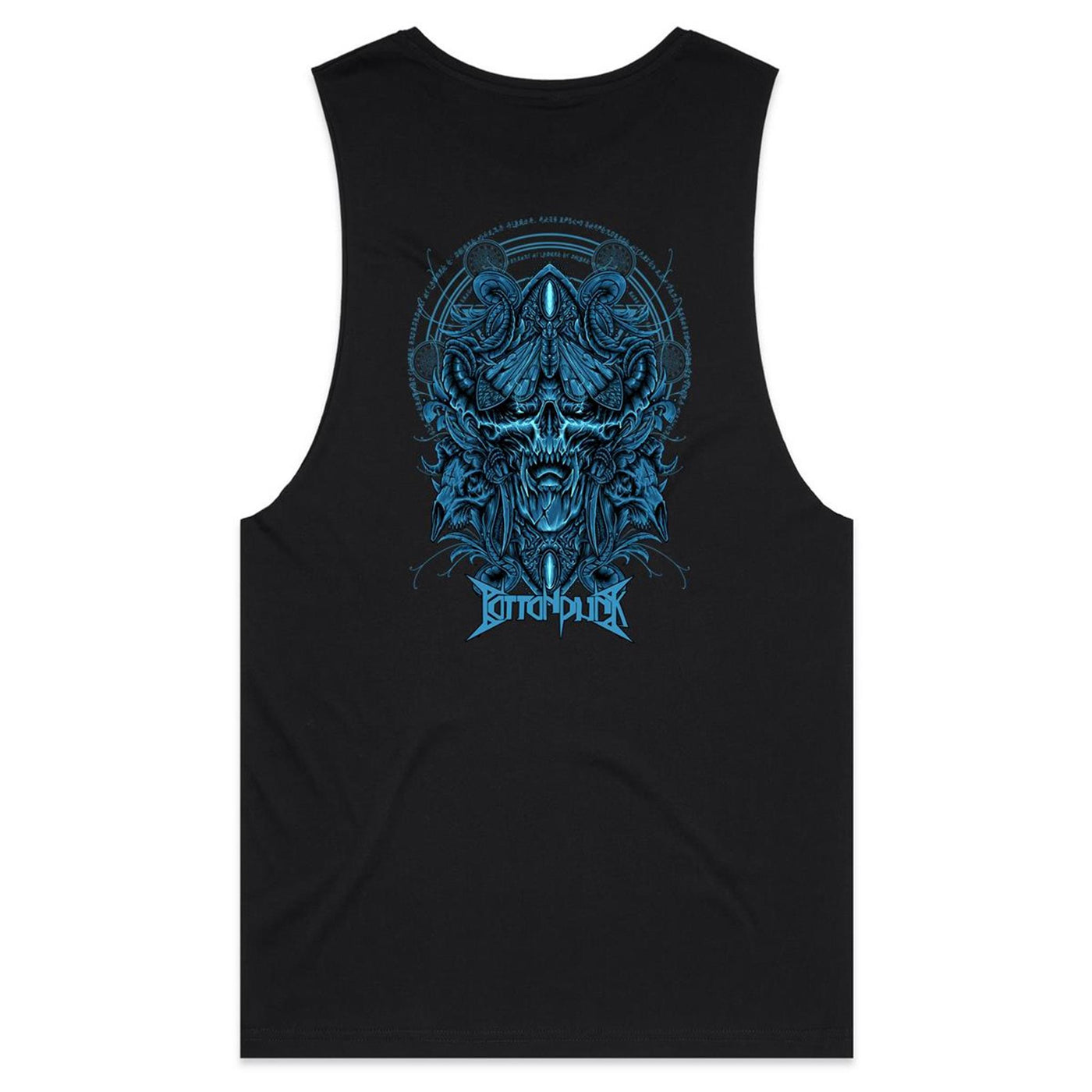 DEATHMOTH - Mens Sleeveless T-Shirt - BACK PRINT