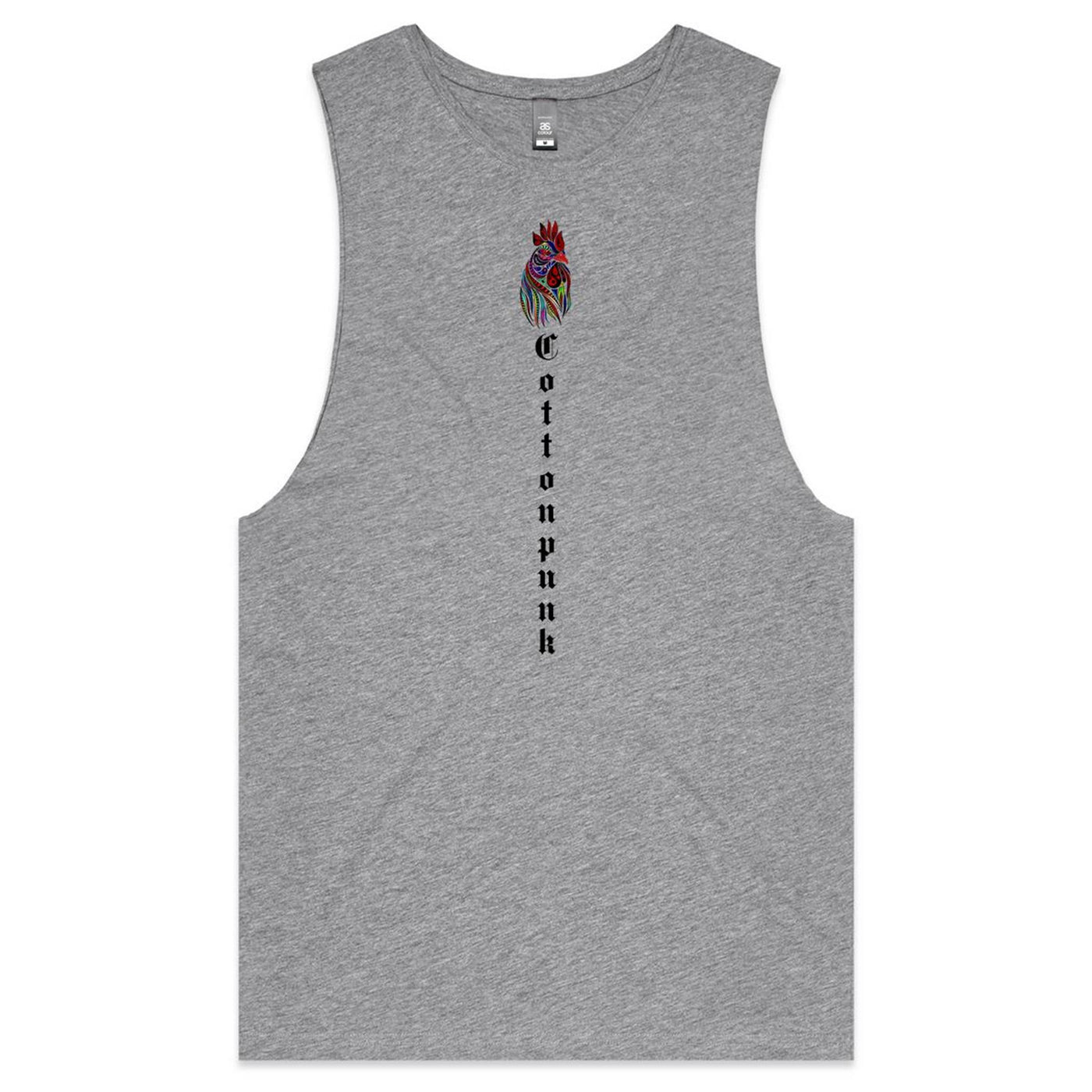 BIG C - Mens Sleeveless T-Shirt - BACK PRINT